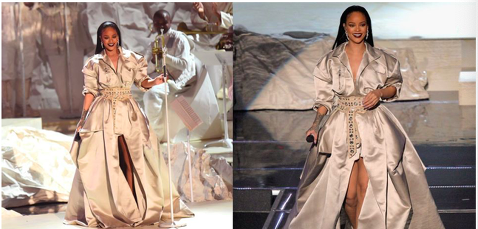 Rihanna and the costumes that set the stage on fire - 1