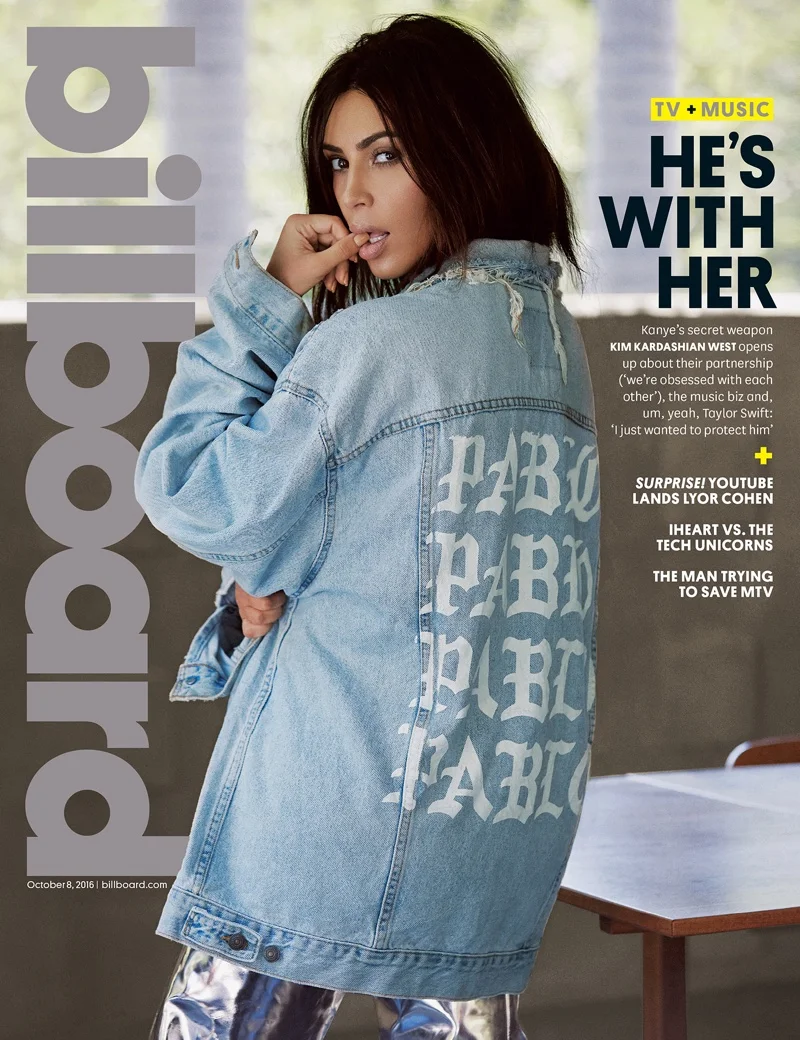 Kim Kardashian Stars in Billboard Magazine