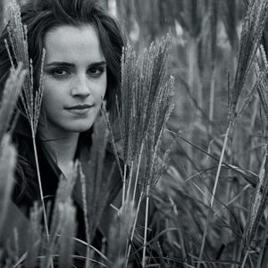 Natural beauty! Emma Watson stuns in the centrefold of Vogue Australia for their March issue