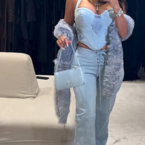 Kim Kardashian, 43, and her younger sister, Khloe, decked out in sexy 'denim and diamonds' to fit the Dolly Parton-inspired theme for Khloe's lavish, 40th birthday bash